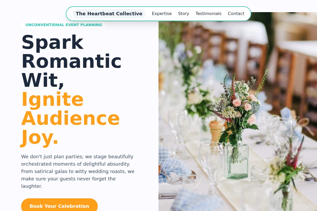 Satire Event Planning