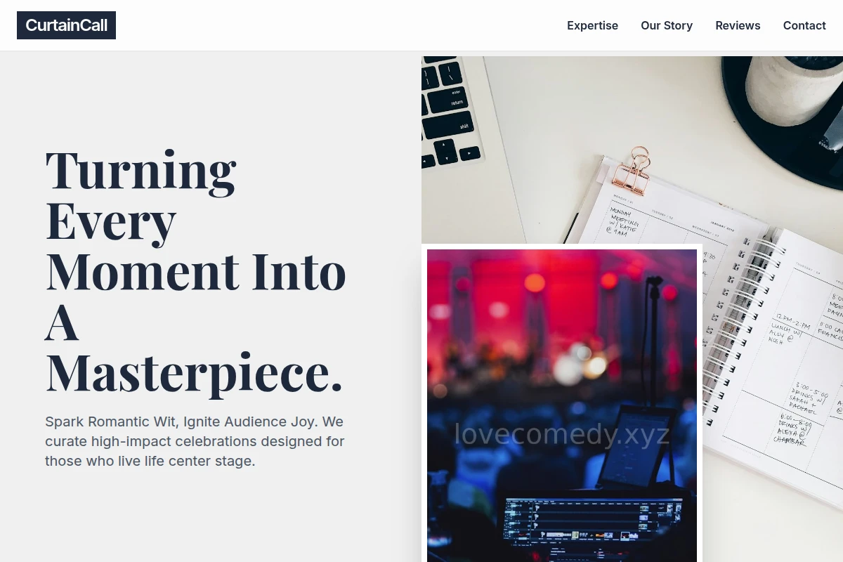 CurtainCall Event Planning