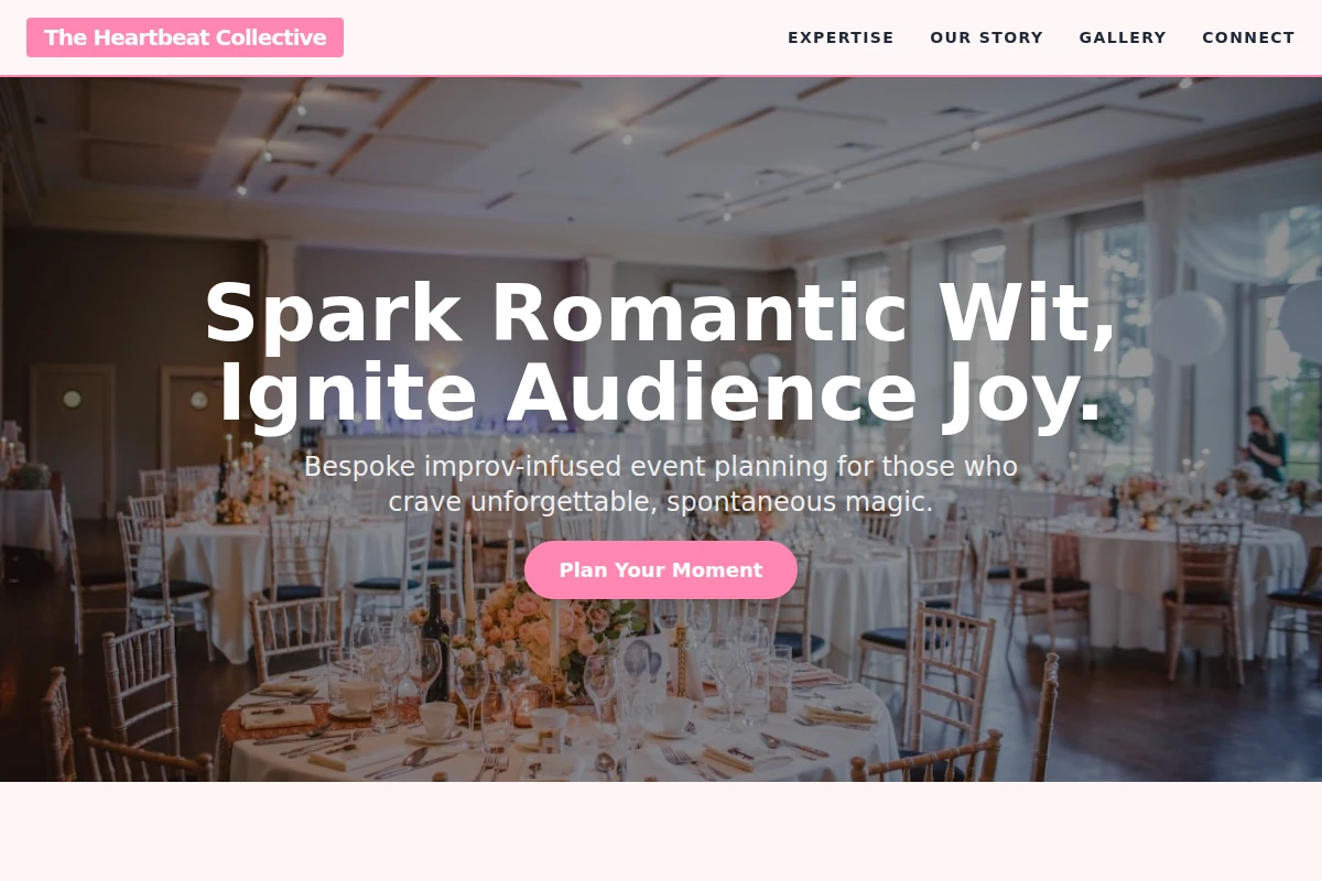 Improv Event Planning