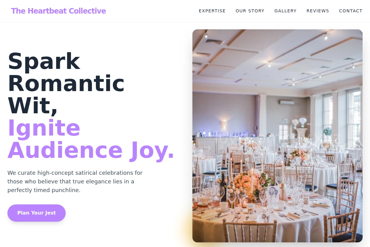 Satire Event Planning