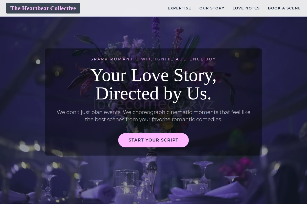 RomCom Event Planning