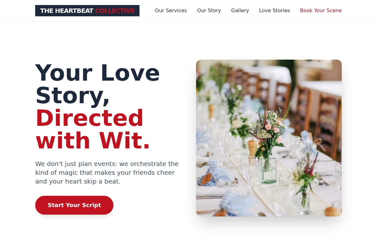 RomCom Event Planning