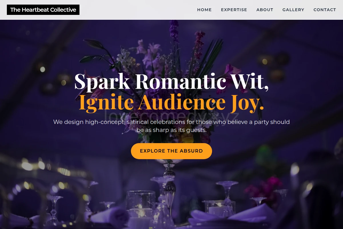 Satire Event Planning