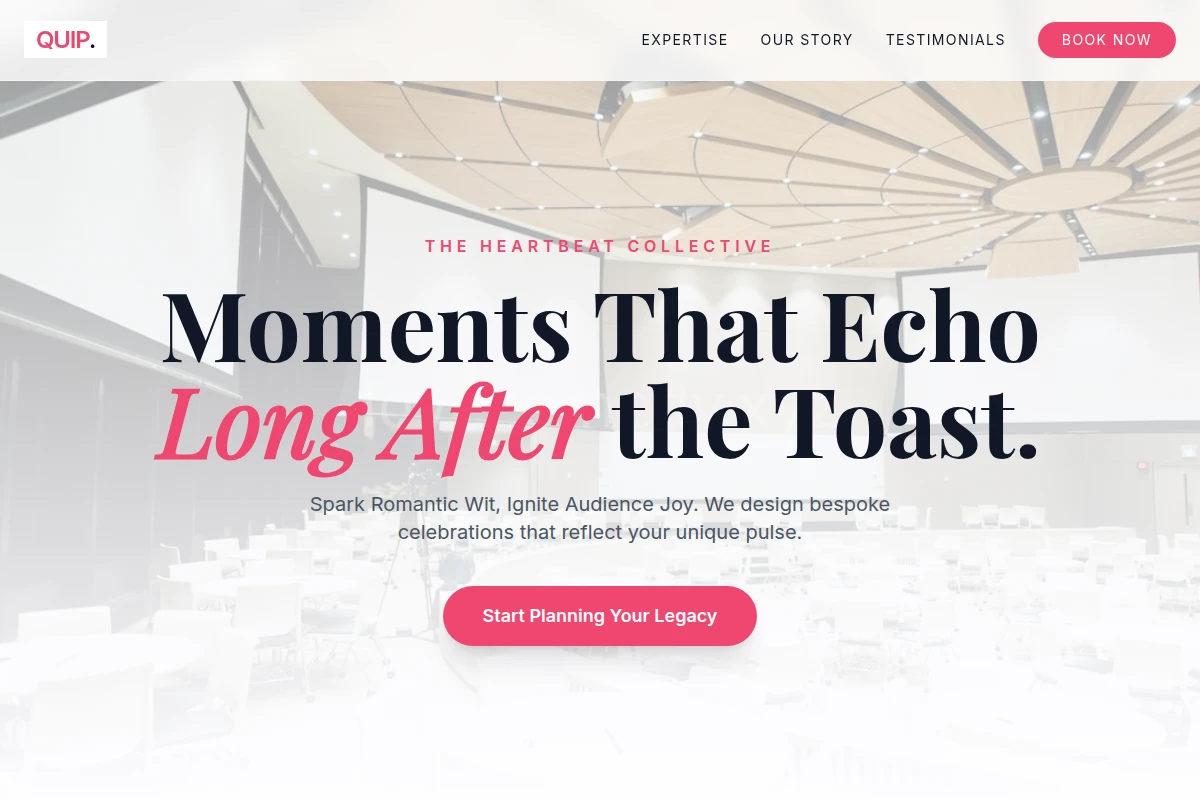 Quip Event Planning
