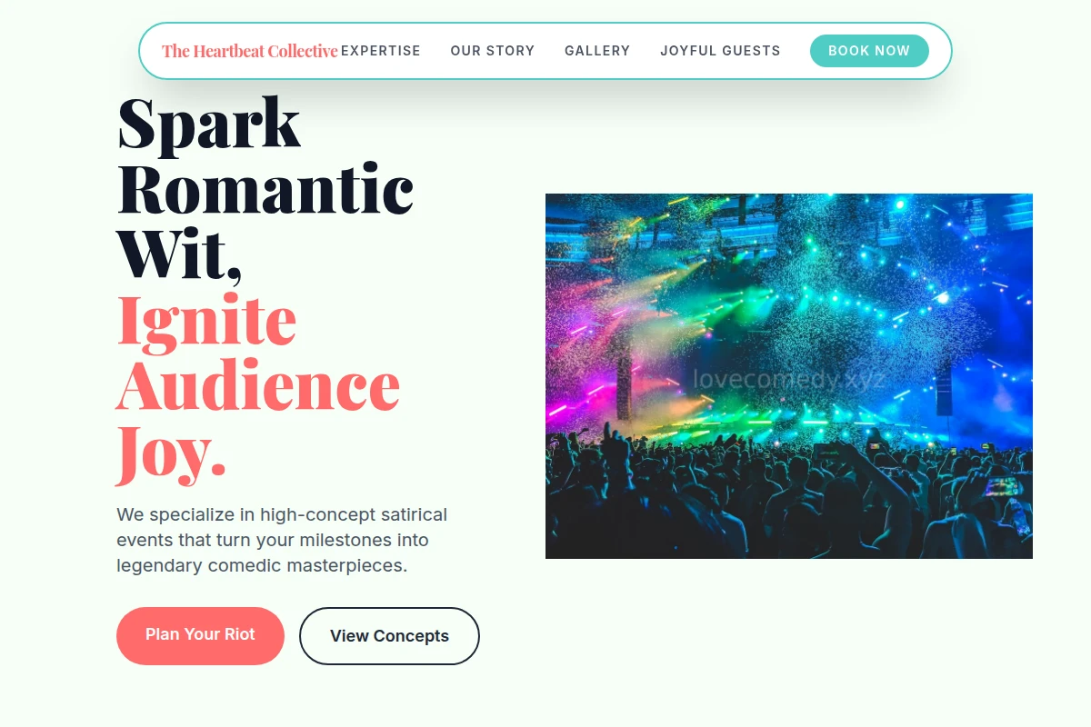 Satire Event Planning