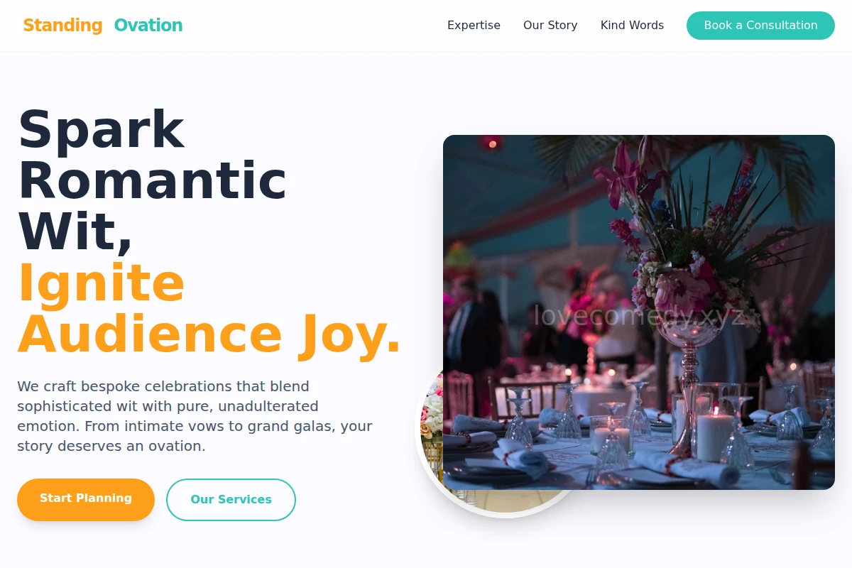 StandingOvation Event Planning