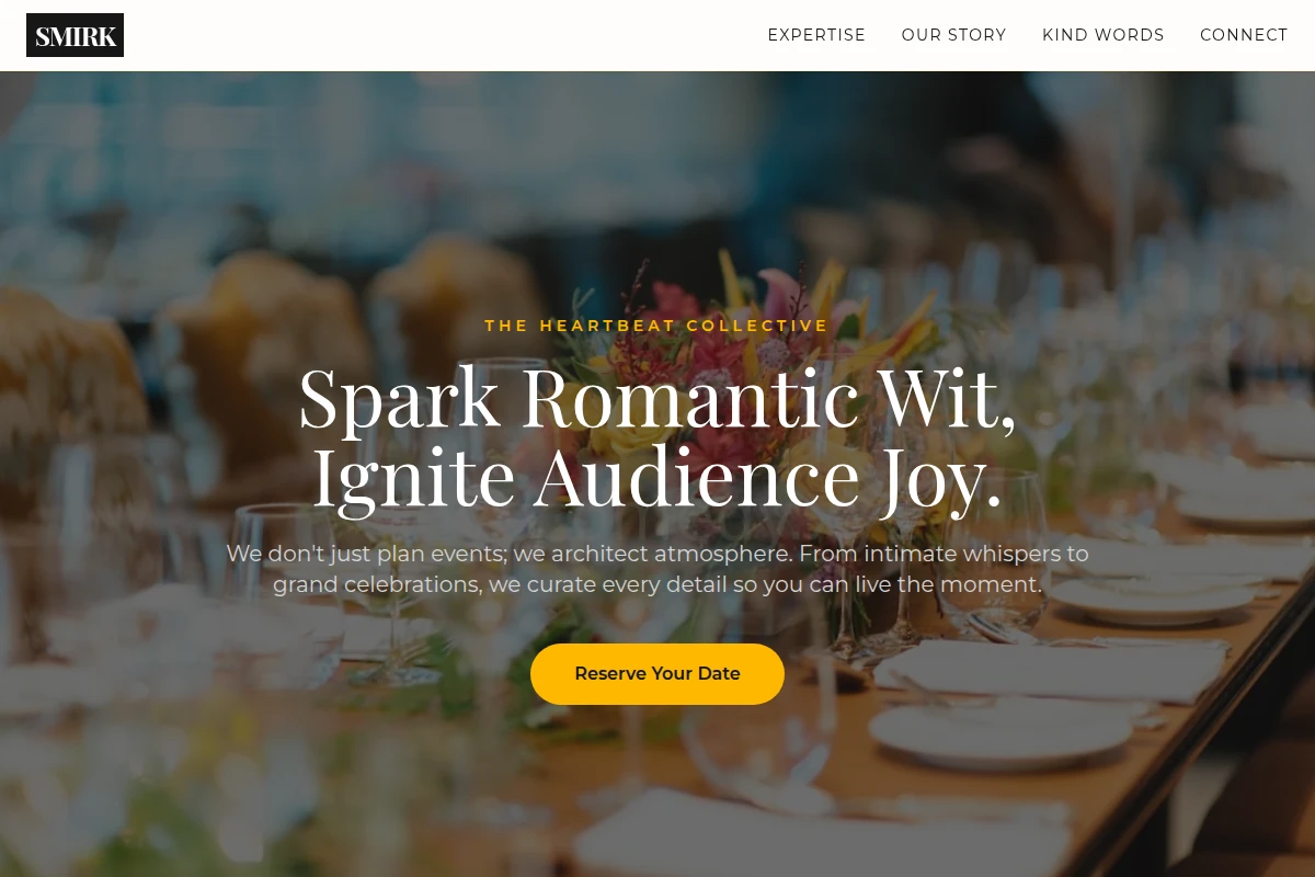 Smirk Event Planning