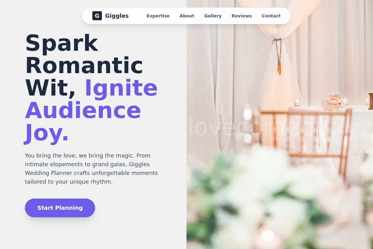 Giggles Wedding Planner