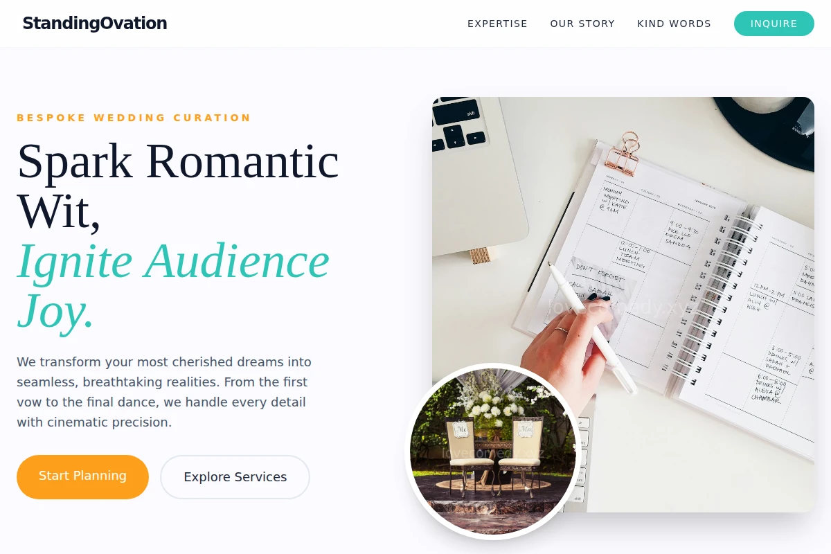 StandingOvation Wedding Planner