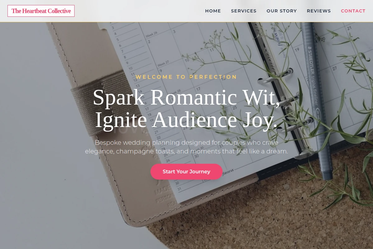Champagne Wedding Planner