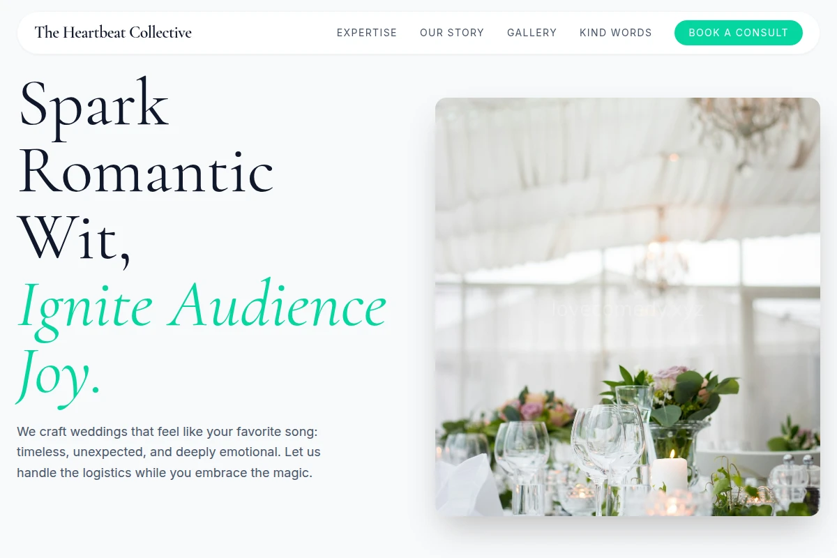 Sweetheart Wedding Planner