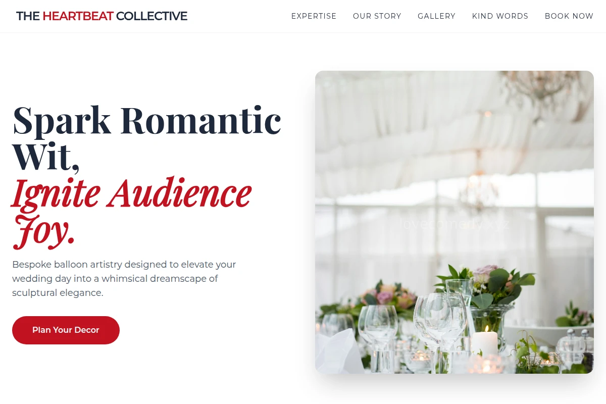 Balloon Wedding Planner