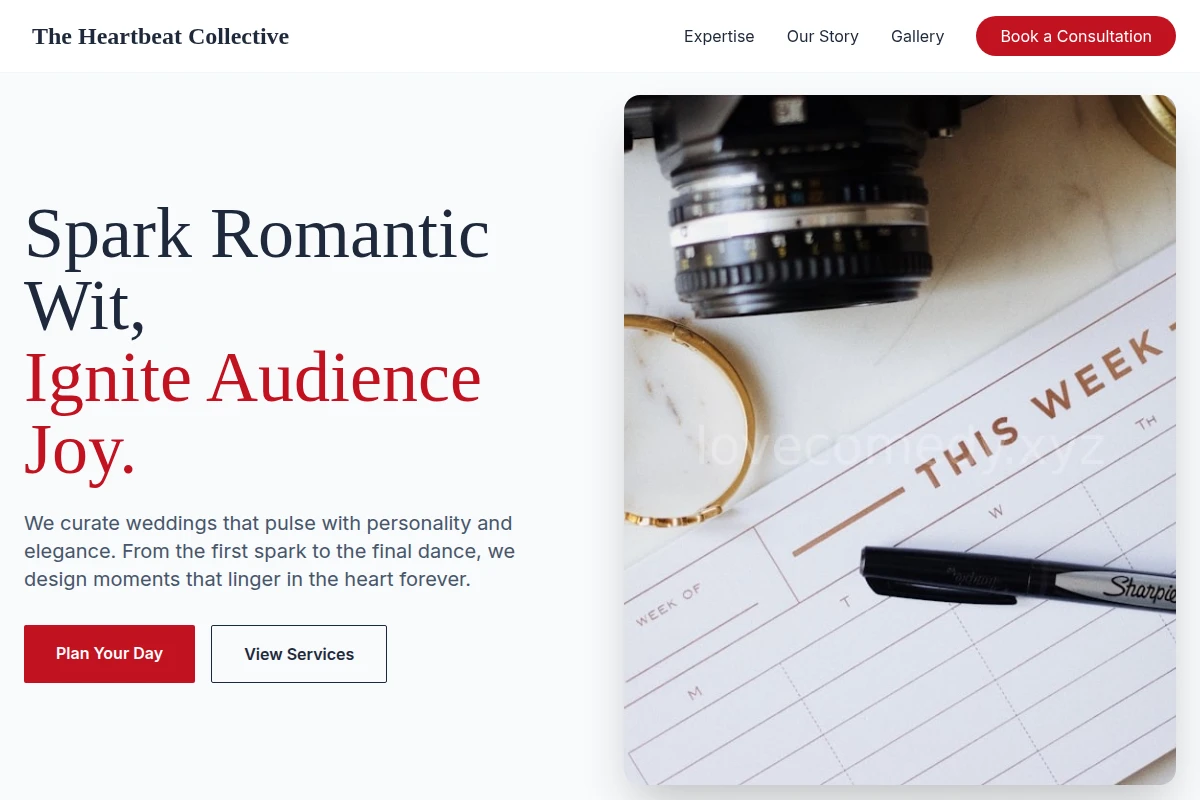 Valentines Wedding Planner