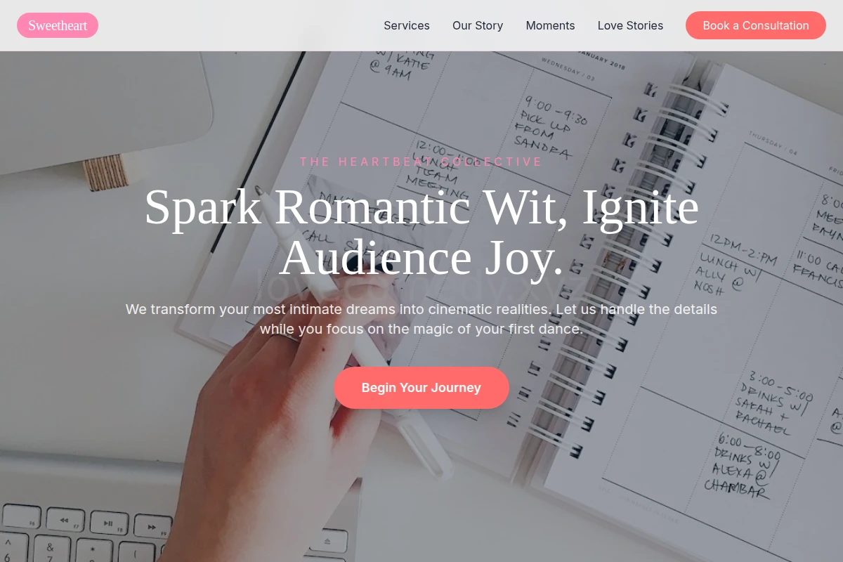 Sweetheart Wedding Planner