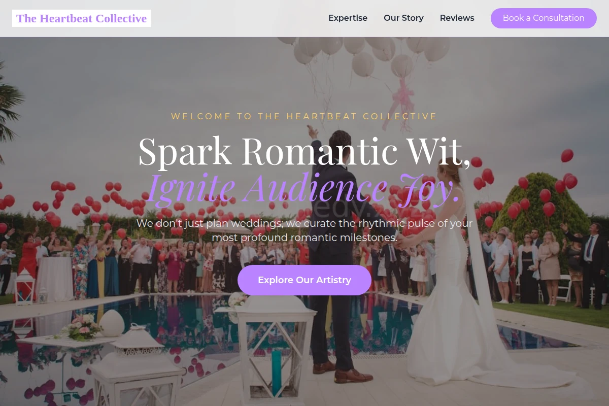 Radiant Wedding Planner