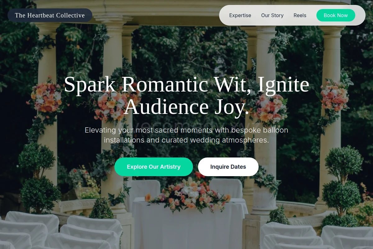 Balloon Wedding Planner