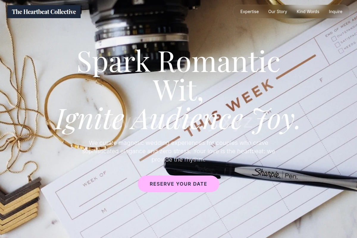 Magnetic Wedding Planner