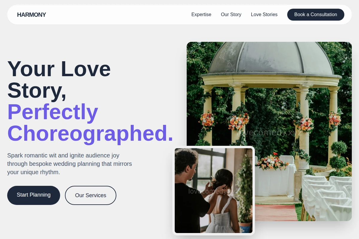 Harmony Wedding Planner