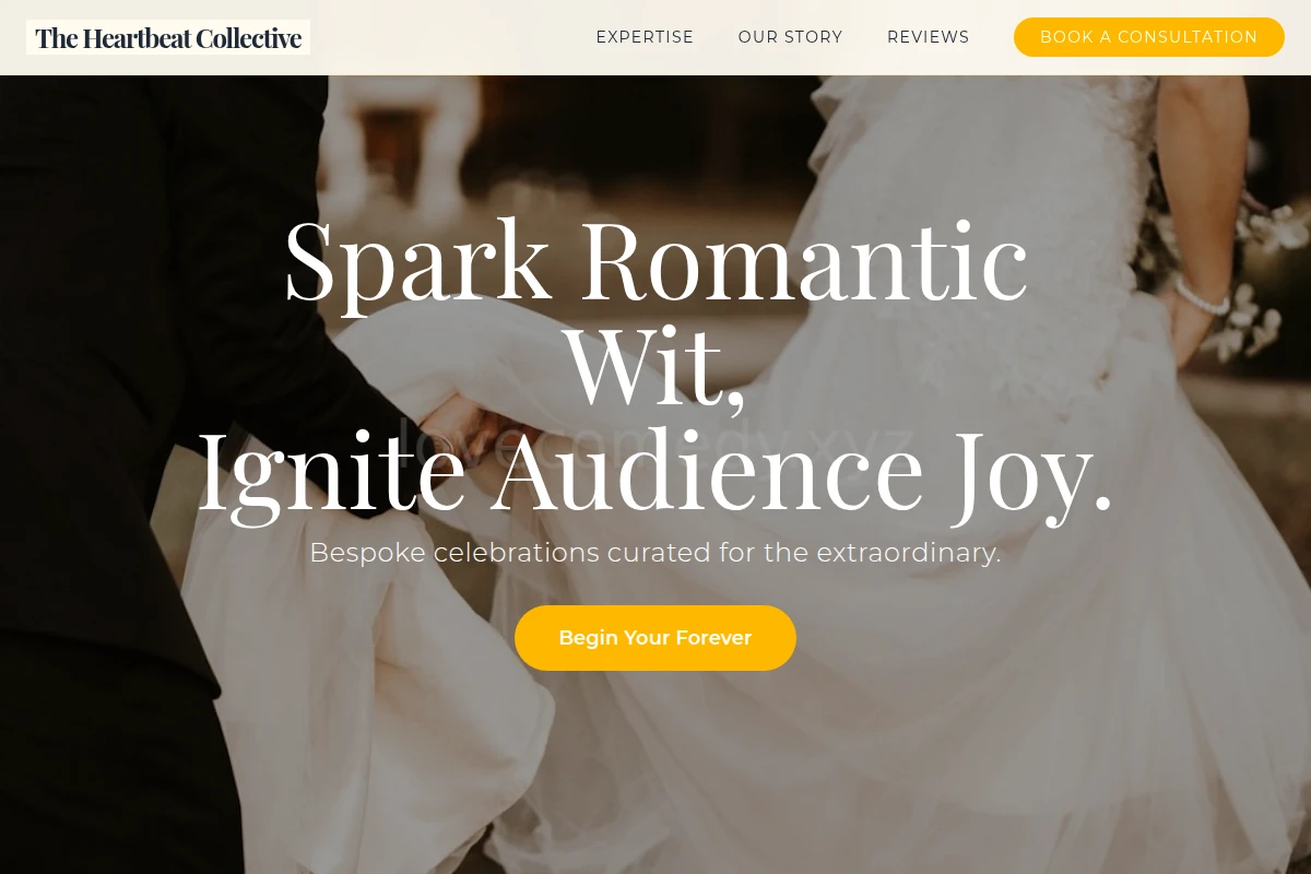 Champagne Wedding Planner