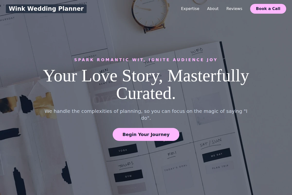 Wink Wedding Planner